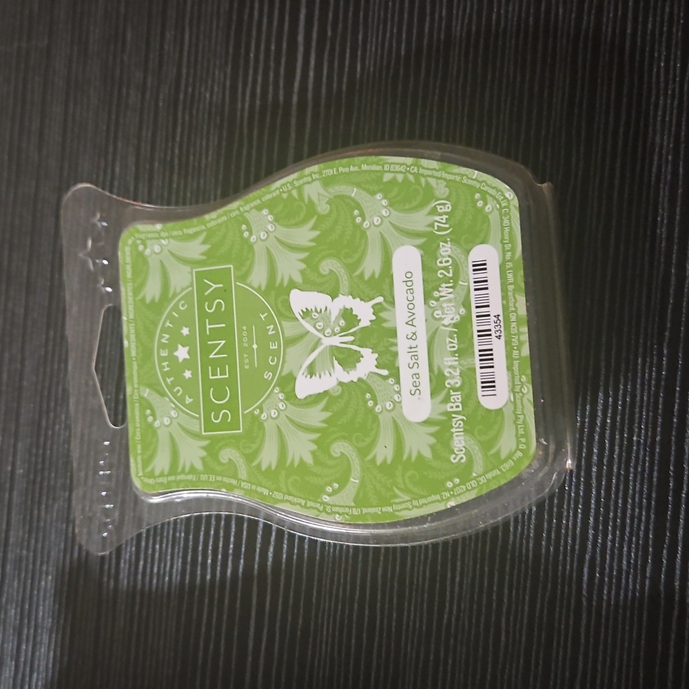 Sea Salt And Avocado scentsy wax bar